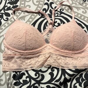 Victoria's Secret Blush Lace Bra